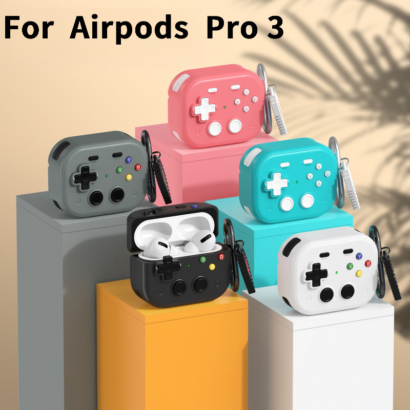ใช้ได้กับ AirPods Pro 3 เคสป้องกันความคุ้มครองเต็มรูปแบบ Airpods Pro2/Pro/3/2/1/4 รุ่น Hard Shell