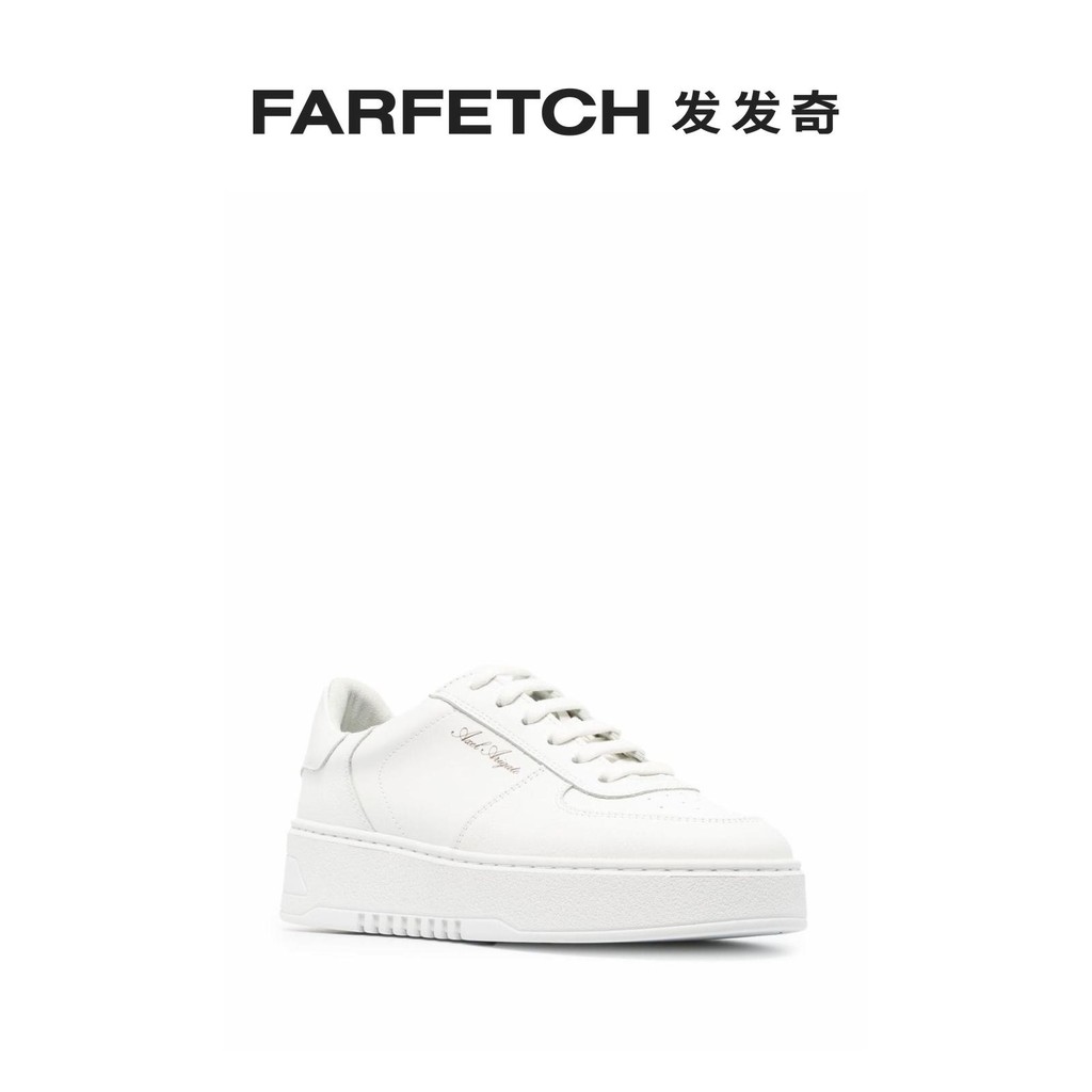 [สินค้าเดี่ยวขายร้อน] Axel Arigato Ladies Orbit Casual Low-Top รองเท้าผ้าใบหนาSoledรองเท้าสีขาว Hair