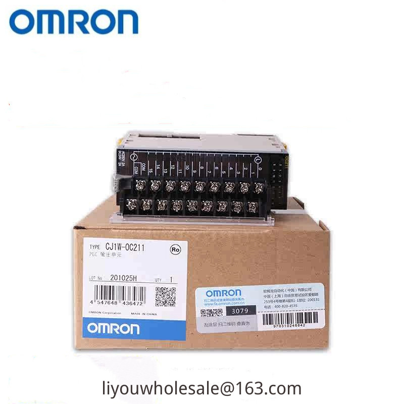 โมดูล Omron PLC ของแท้ CJ1W-OC211 ID 211 OD 233 261 01 232 262 212