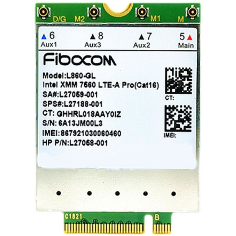 L860-GL4G M.2 แม่พิมพ์ DonkeyL27188-001HP Elitebook X360 830 840 850 G7