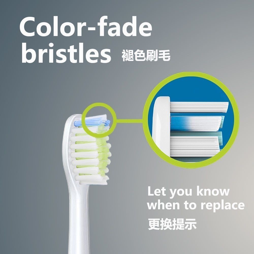เหมาะสําหรับหัวแปรงสีฟันไฟฟ้า Philips hx67 适用飞电动牙刷头hx6730/3226/3216/6530/3210/3250牙刷头1012