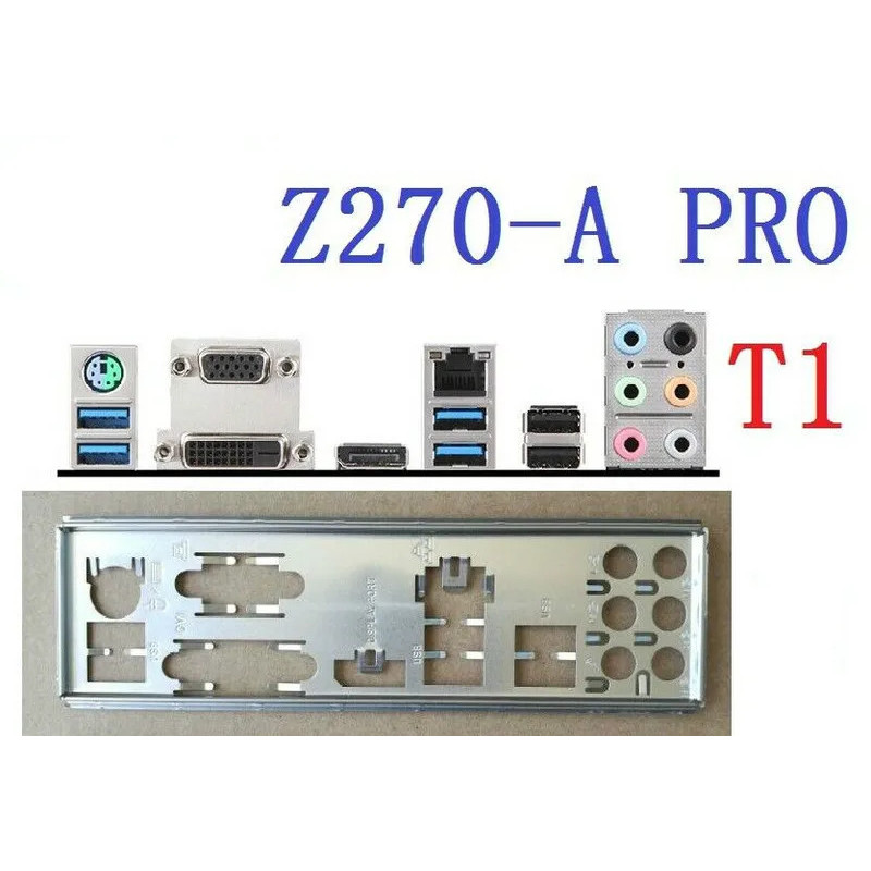 I/O IO SHIELD backplate สําหรับ MSI H270-A/ Z270-A PRO/Z370-A PRO เมนบอร์ด