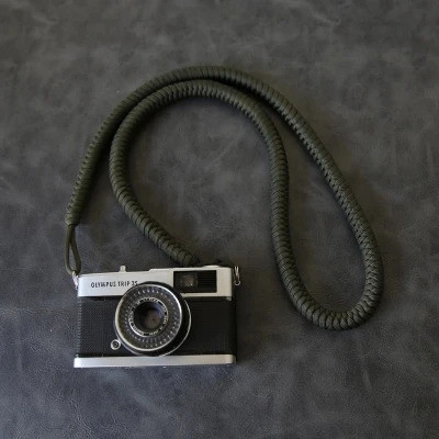 ทอมือเชือกไนลอนกล้องไหล่สายคล้องคอเข็มขัดสําหรับ Leica M10 Fuji-ฟิล์ม XT10 XT20 XT30 X100 Ricoh GR2 