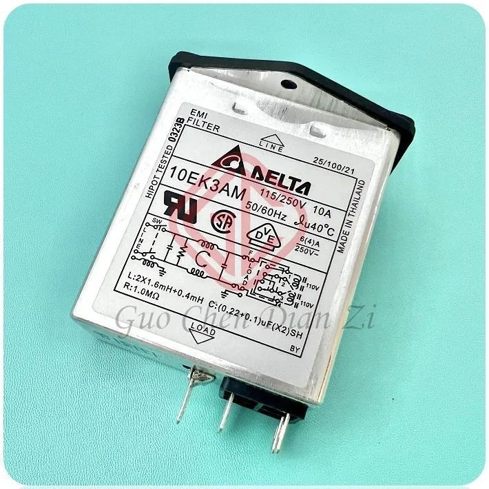 Hot 10EK3AM จุดเดิมใหม่ 10A 250V power filter