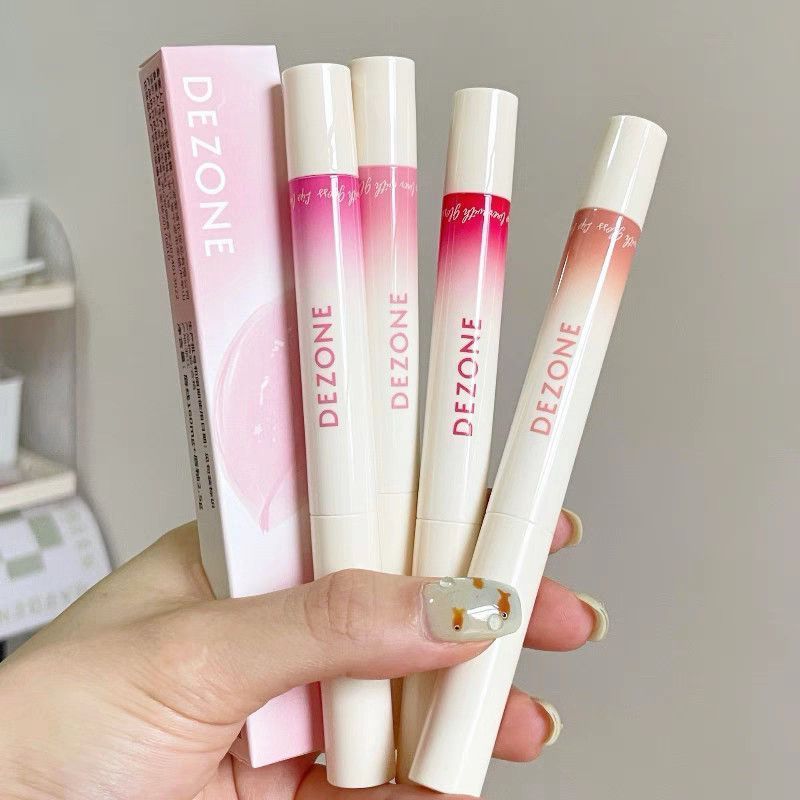 [DEZONE] DEZONE Pinch Lip Pencil Matte Matte Long-Lasting Non-Fade Non-Stick Cup ลิปสติกไวท์เทนนิ่งส