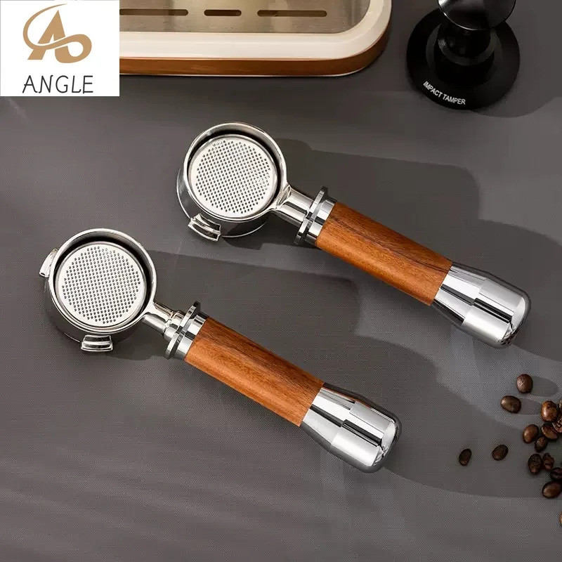 ตัวกรอง Portafilter ไม่มีก้น 51 มม. – สแตนเลส 304 – เหมาะกับเครื่องเอสเปรสโซ DeLonghi Dedica EC680/E