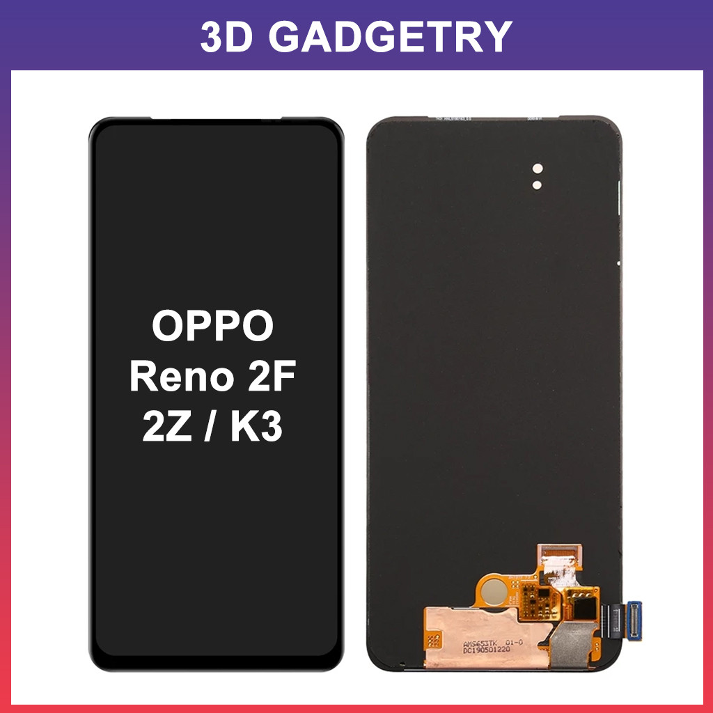 Skrin LCD สําหรับ Oppo Reno 2F / 2Z / K3 จอแสดงผล Touch Screen Digitizer เปลี่ยน