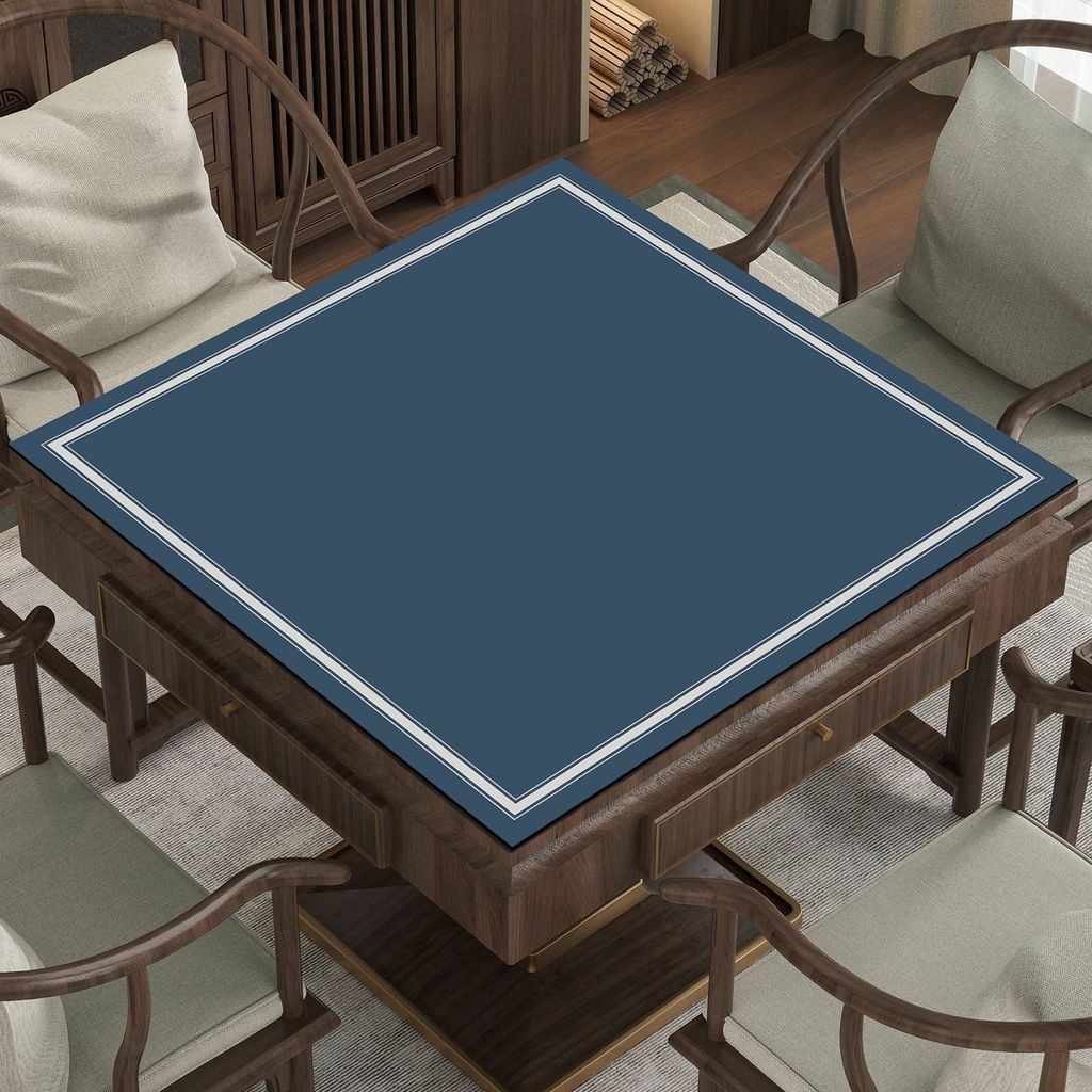 Mahjong Table Mat ครัวเรือนหนาเงียบ Anti-Slip Silencer ผ้าปูโต๊ะกันน้ําสวมใส่ Mahjong Mat Che
