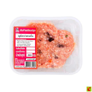 หมูเด้งสาหร่ายทรงเครื่อง น้ำหนักสุทธิ 200 ก.