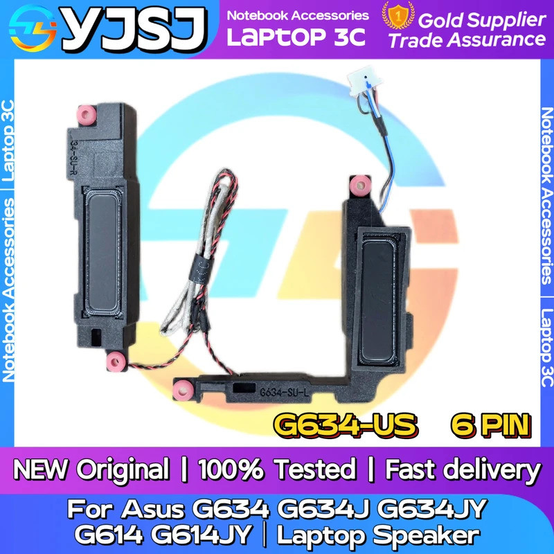ใหม่เดิมแล็ปท็อปโน้ตบุ๊คลําโพงสําหรับ Asus G634 G634J G634JY G614 G614JY ในตัวลําโพงฮอร์นเสียง