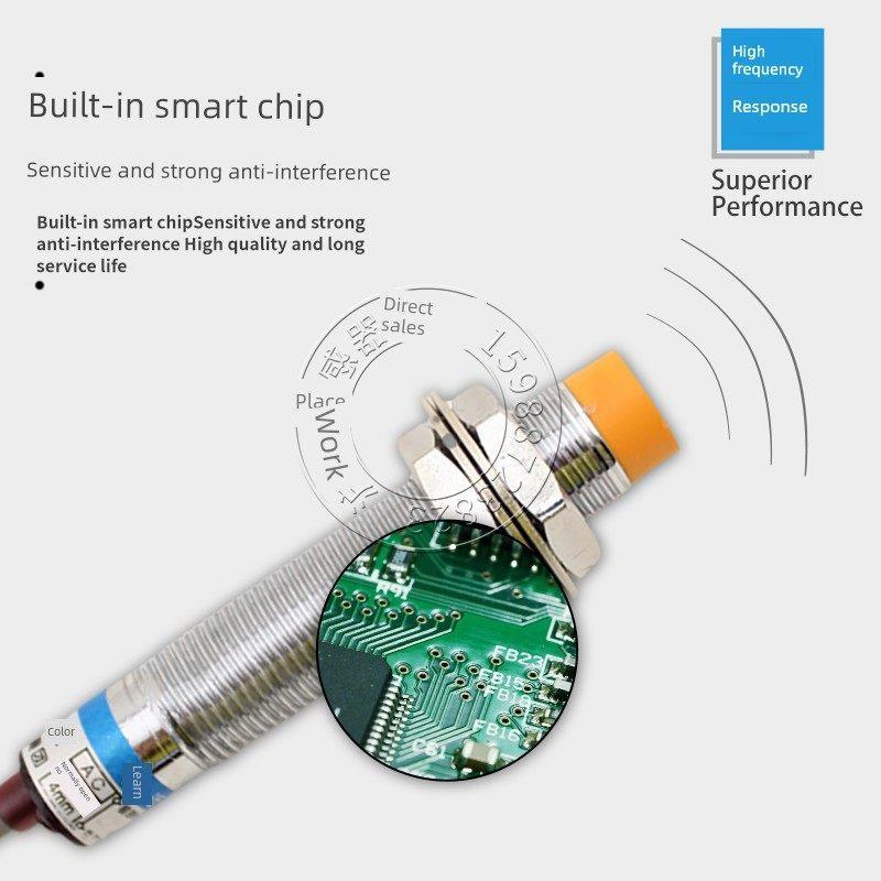 Hugong J3-D4C1 C2 C4 B1 B2 B4 L1 L2 A1 A2 การเหนี่ยวนํา Proximity Switch Induction Sensor