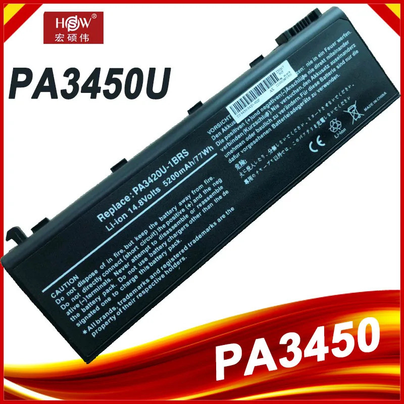 แบตเตอรี่แล็ปท็อปสําหรับโตชิบา Satellite L10 L20 L15 L100 L25 L30 L35 Series PA3420U PA3420U-1BAS PA