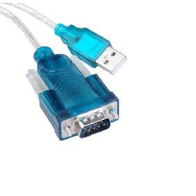 สายอะแดปเตอร์ USB to Serial Port DB9 สาย USB to Serial Port (COM) USB-RS232