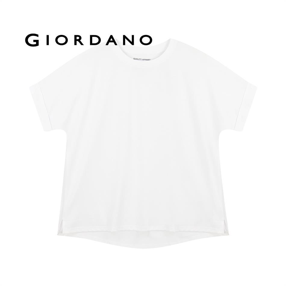 GIORDANO เสื้อยืดผู้หญิง Women's Sorona Easy Care T-Shirt 05326212