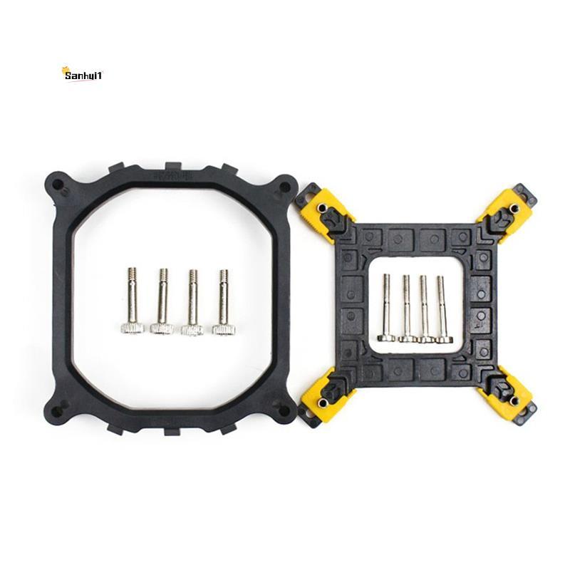 สําหรับ LGA 1150 1151 1155 1156 1366 1700 หม้อน้ํา CPU ฐานยึดพัดลม