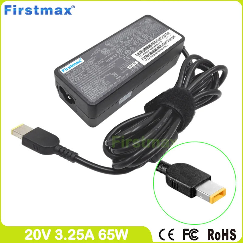 20V 3.25A 65W สําหรับ Lenovo U31-70 U41-70 U330 U330p U330T U430 U430p U430T U530T N410 N40-30 N40-4