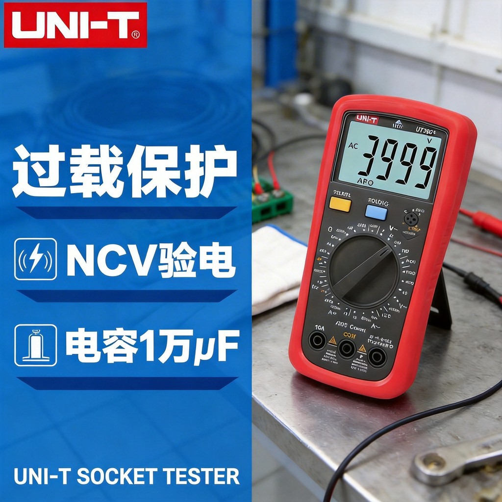 ที่ยอดเยี่ยมเฉพาะดิจิตอลความแม่นยําสูงเยอรมัน ut39a+ut39c + มัลติมิเตอร์ช่างไฟฟ้ามัลติฟังก์ชั่น Prof