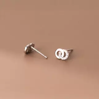 Evermore Earrings ต่างหูเงินแท้ S925 [MERCELO]