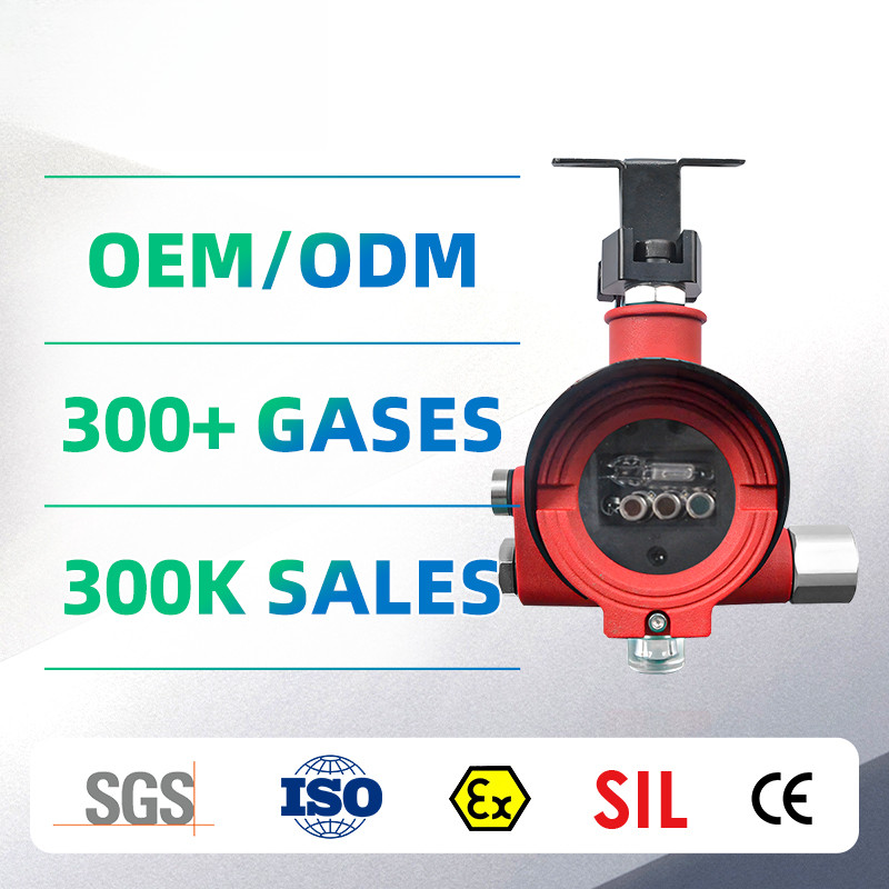 Fixed Type Flame Detector Triple Infrared Single Ultraviolet Explosion Proof Flame Detector