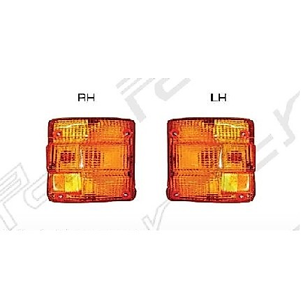ไฟเลี้ยว สีส้ม / สีขาว  HINO F18 ** ของแต่ง รถบรรทุก **