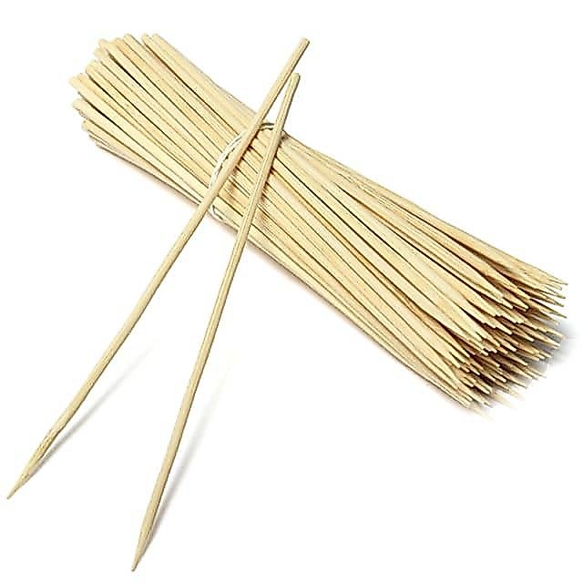 50 ชิ้น BAMBOO STICK / LIDI (10" & 12")