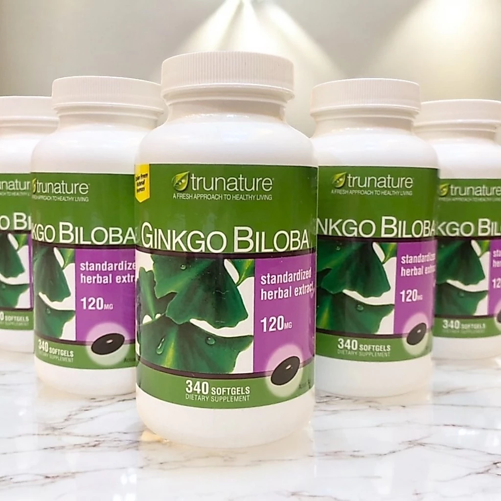 แท้เช็คได้🔥Exp.04/2028 Trunature Ginkgo 120 mg จำนวน 340 เม็ด