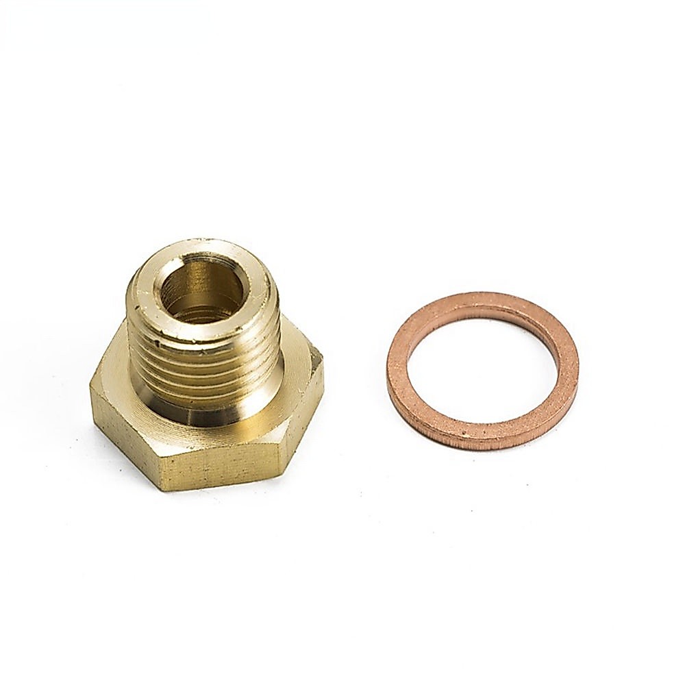 อะแดปเตอร์เกจวัดอุณหภูมิ 1/8 นิ้ว NPT To M14x1.5 Or M16x1.5 Male M14 2267