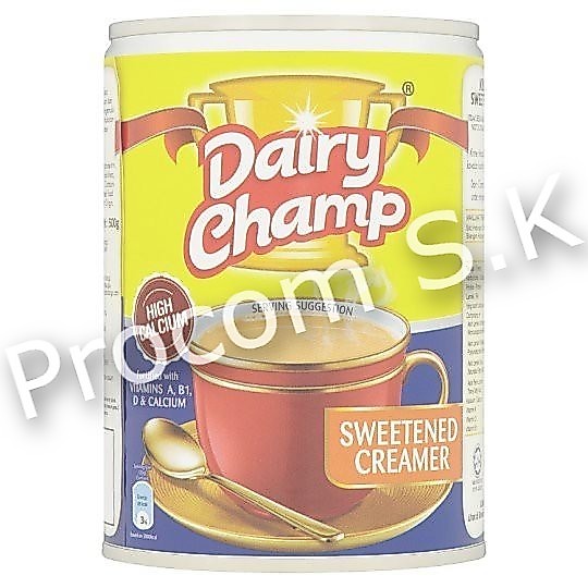ครีมเทียมข้นหวานมาเลย์ Dairy Champ ขนาด 1 กระป๋อง 500g