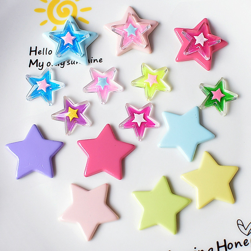 1 ชิ้นโปร่งใส Star Macaron Series DIY รองเท้าหัวเข็มขัดรองเท้าตกแต่งรองเท้า Charms สําหรับ Clog รองเท้าแตะรองเท้าสําหรับหัวเข็มขัดรองเท้า