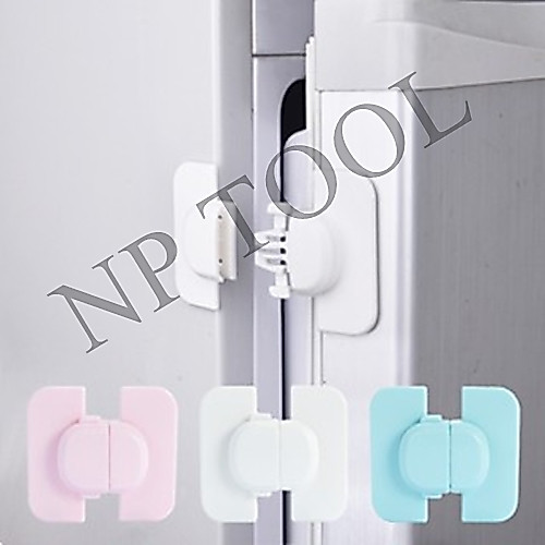 NP-283 อุปกรณ์ล็อคตู้เย็น ตัวล็อคนิรภัย กันเด็กเปิด คละสี พร้อมส่ง