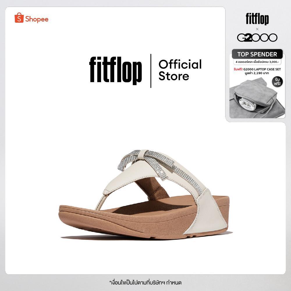 FITFLOP LULU MARBLED-STONE T/P รองเท้าแตะแบบหูหนีบผู้หญิง รุ่น A4T-A99 สี PARIS BEIGE