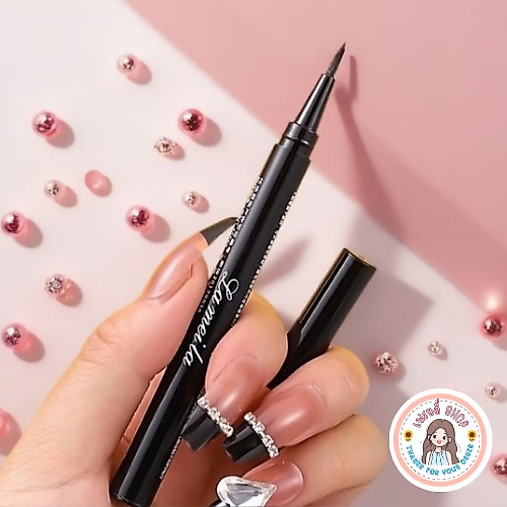 พร้อมส่ง ✅ อายไลน์เนอร์ 🩷 Eyeliner Lameila 🩷 อายไลน์เนอร์แท่งดำ เขียนง่าย ติดทน กันน้ำ 💦💕