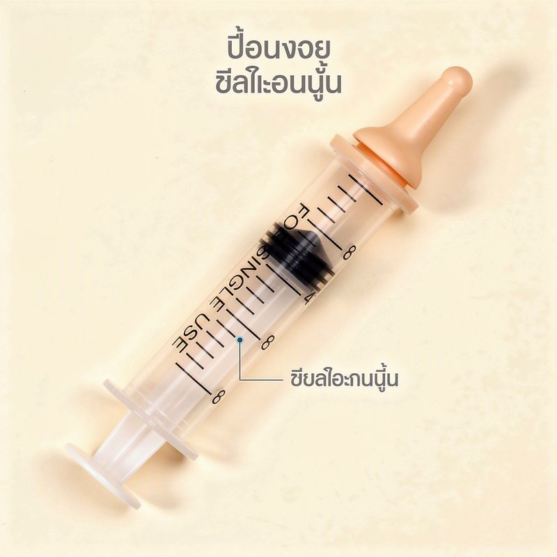ชุดป้อนสัตว์เลี้ยง ชุดขวดนมลูกแมว เครื่องป้อนยา รูปที่ 4