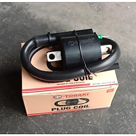 TOBAKI PLUG COIL STANDARD EX5/DREAM/WAVE110/RS150R/KRISS/YB100/SRL110/Y125Z/Y110/LC135/RXZ/NVX155/Y1