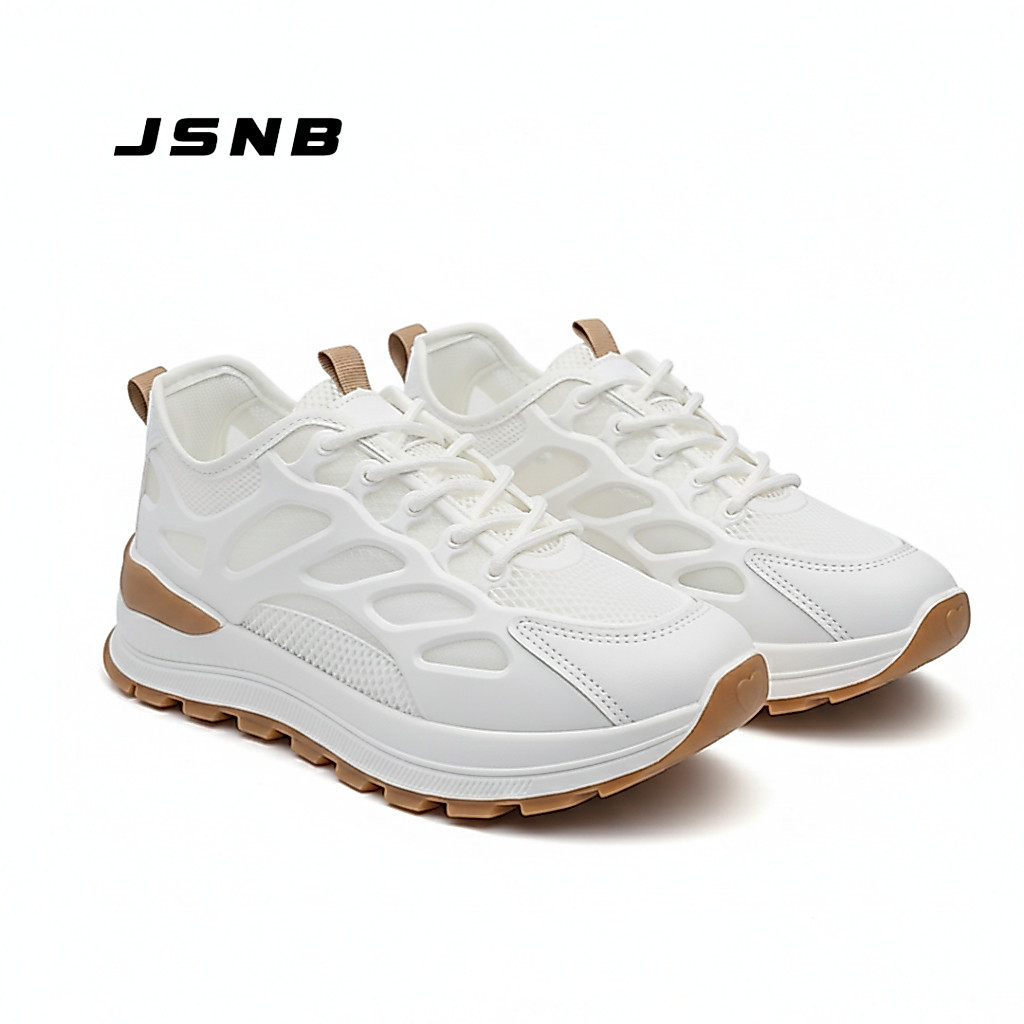 JSNB ส่งฟรี รองเท้าผ้าใบ ทรงสปอร์ต พร้อมส่ง ผ้าใบลำลอง สไตล์เกาหลี รองเท้ากีฬา พื้นหนานุ่ม เบา กันลื่น [LN018]