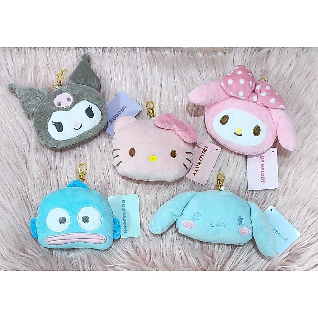 ของแท้จากญี่ปุ่น 🇯🇵 พวงกุญแจโยโย่ ยืดได้ ใส่บัตร ใส่เหรียญ Sanrio