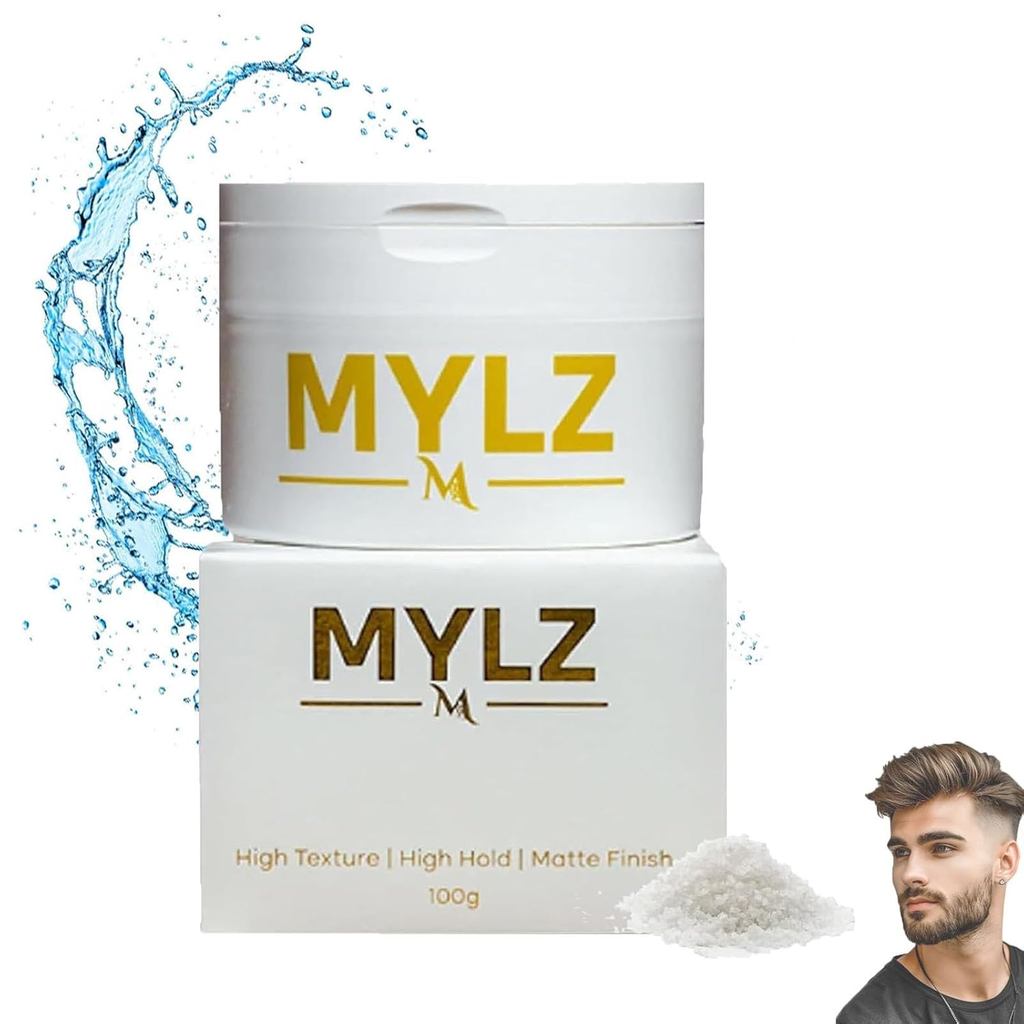 Mylz Sea Salt Spray,Mylz Texture Clay, Mango Sea Salt Spray & Clay Texture Pack,Volume Hair Spray fo