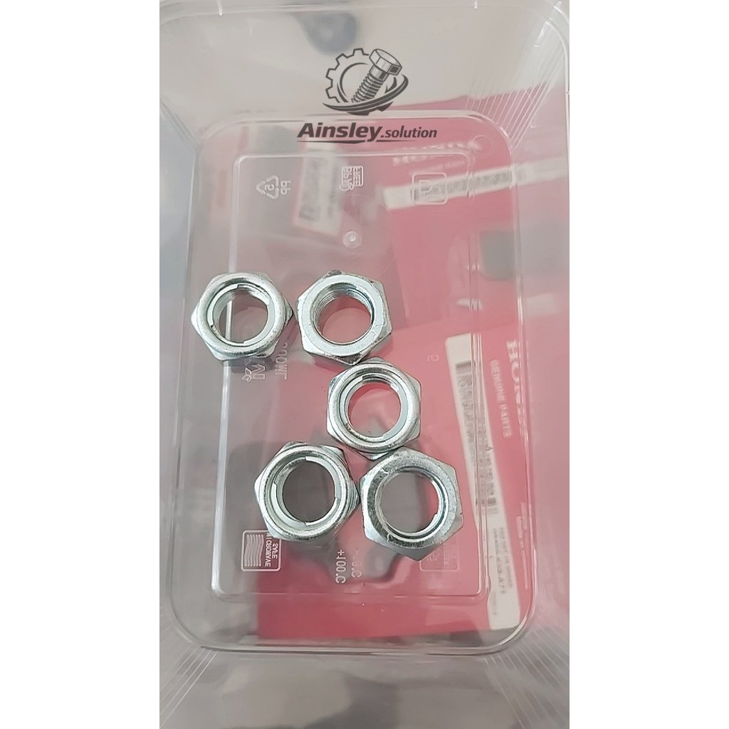 REAR cvt PULLY NUT BEAT vario M12 pitch 1.25 bolt 19 mp0073