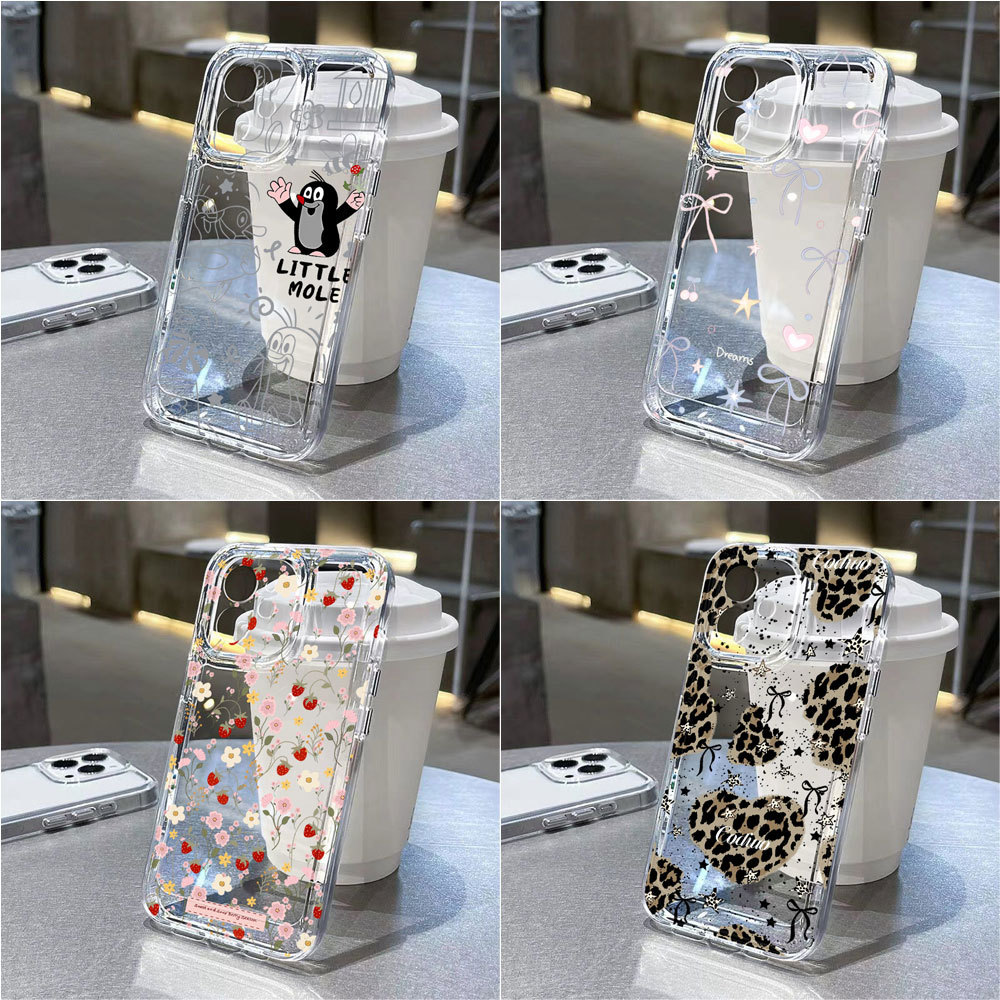 TPU เคสทรศัพท์ For Samsung A17 5G A06 A56 A16 A07 S26 S25 S24 Ultra A57 A55 A54 A37 A05s A05 A15 A14 A53 A13 A12 A35 A36