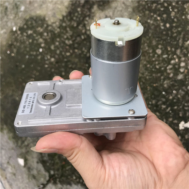✨ มอเตอร์ไฟฟ้า DC ลดความเร็ว 12V/24V กำลังสูง 100W แรงบิด 30N.m ปรับความเร็ว 30-1000 RPM หมุนสวนทาง