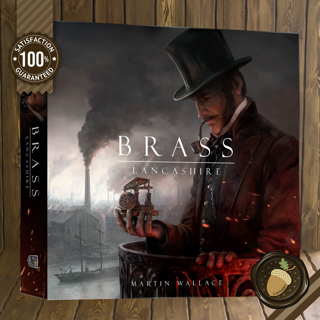 Brass: Lancashire บอร์ดเกมแท้ คู่มือภาษาอังกฤษ