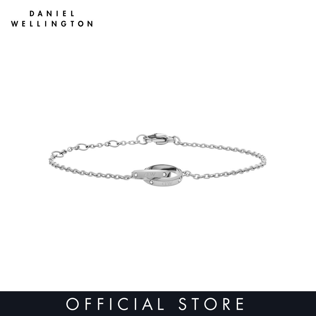 Daniel Wellington กำไลข้อมือ Lumine Unity  สีเงิน