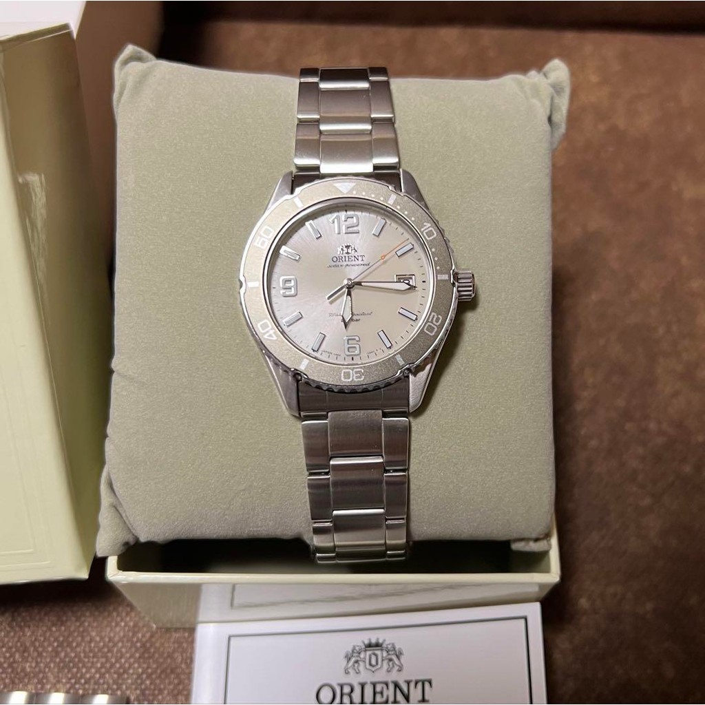 Orient Watch  Mako   RN-WJ0003S  Ivory