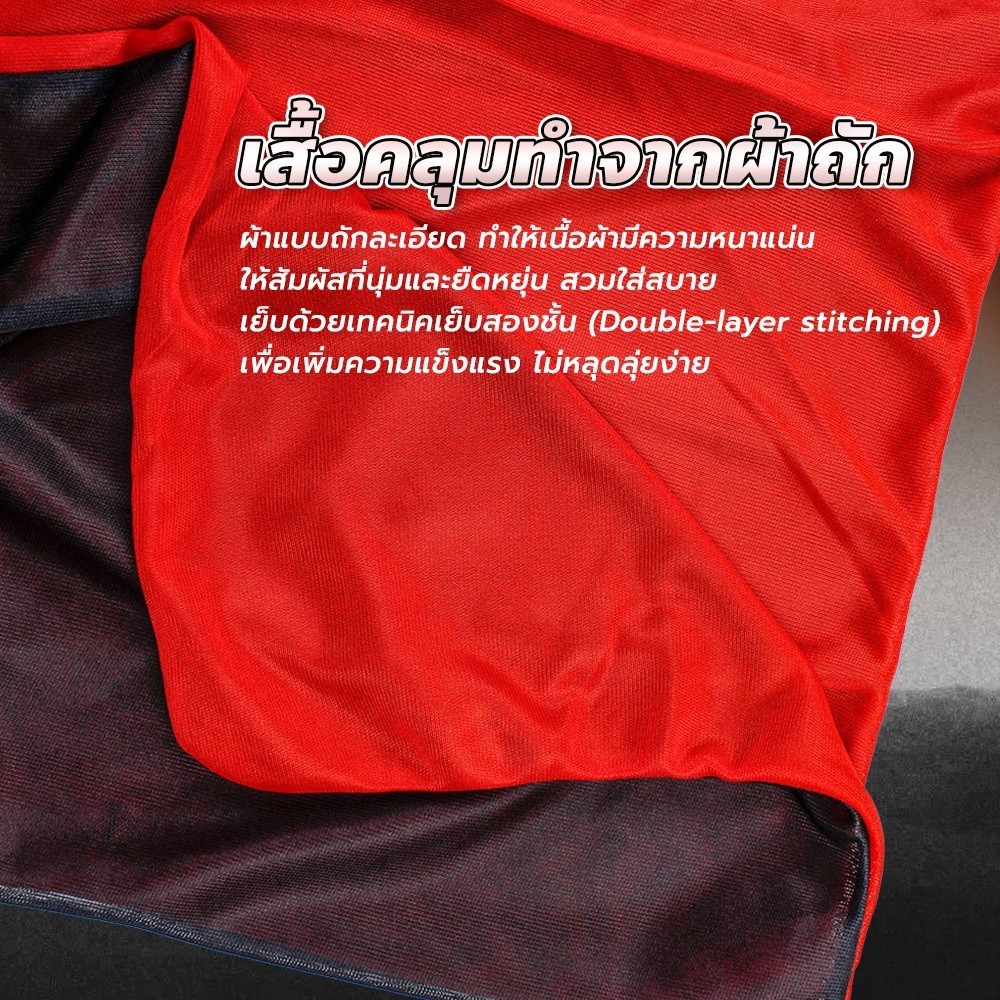 【COD】เครื่องแต่งกายที่น่ากลัว หลวม เสื้อคลุมคอสเพลย์ สองชั้น ชุดแม่มด ผู้ใหญ่ เสื้อคลุมฮาโลวีน 90-150CM ฮาโลวีน Cape thumbnail 6