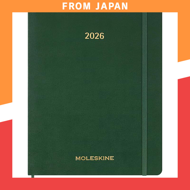 Moleskine 2026 Calendar, 12-Month Essential Diary, Weekly Diary Vertical, XXL Size (22cm x 28cm), My