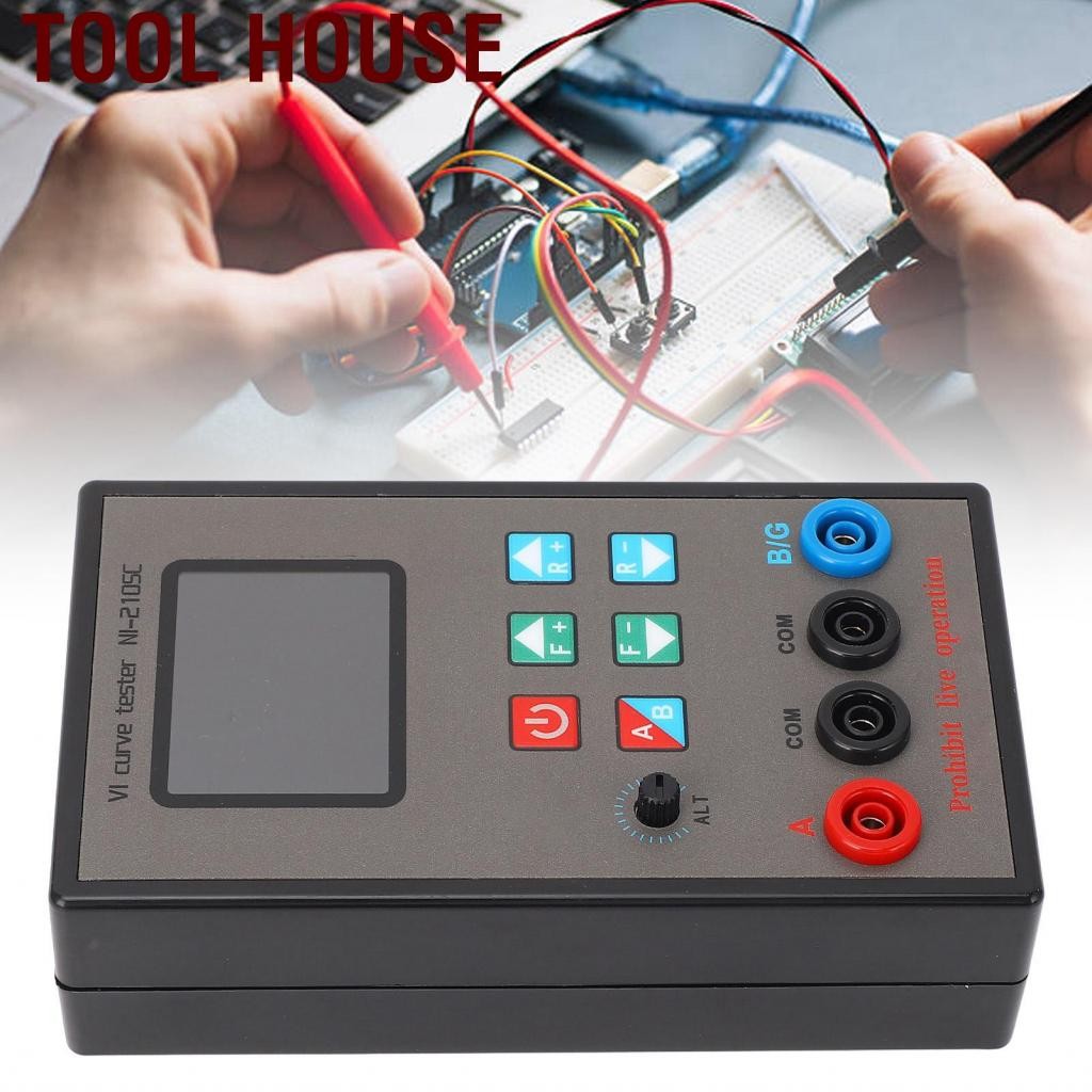 Tool House.ay-th Vi Curve Tester 2 นิ้ว TFT Color Sccreen Multifunctional Double Channel Circuit Boa