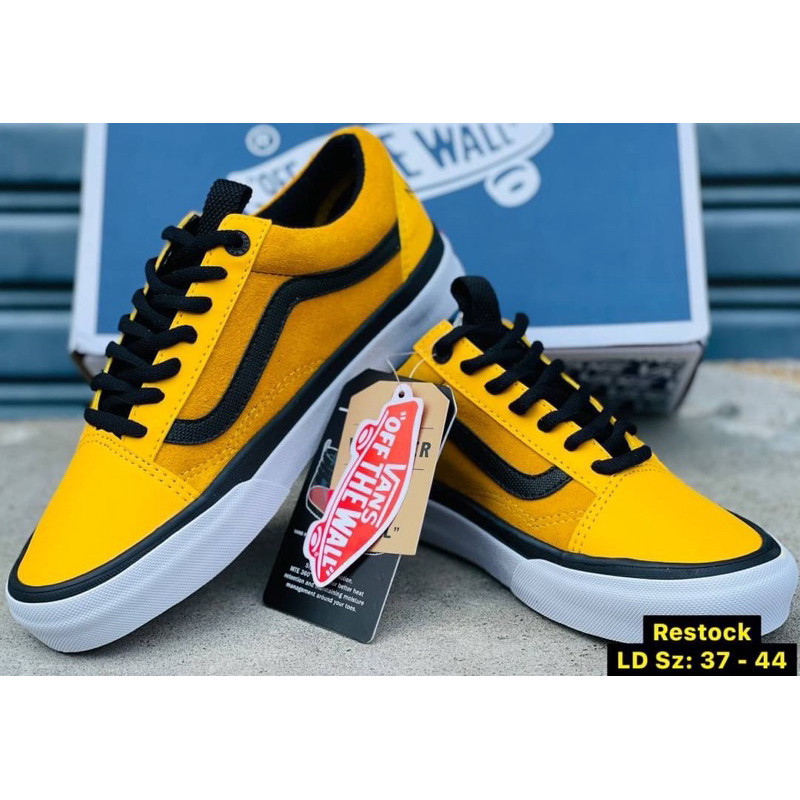 รองเท้าผ้าใบOld Skool THE NORTH FACE(size37-44)  YellowBlack , WhiteBlack