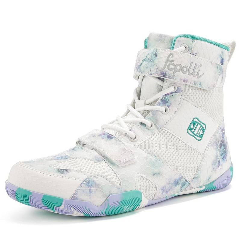 Men's plus Size High-Top Boxing Shoe Breathable Non-Slip Indoor Fighting/Wrestling/Sanda Professiona