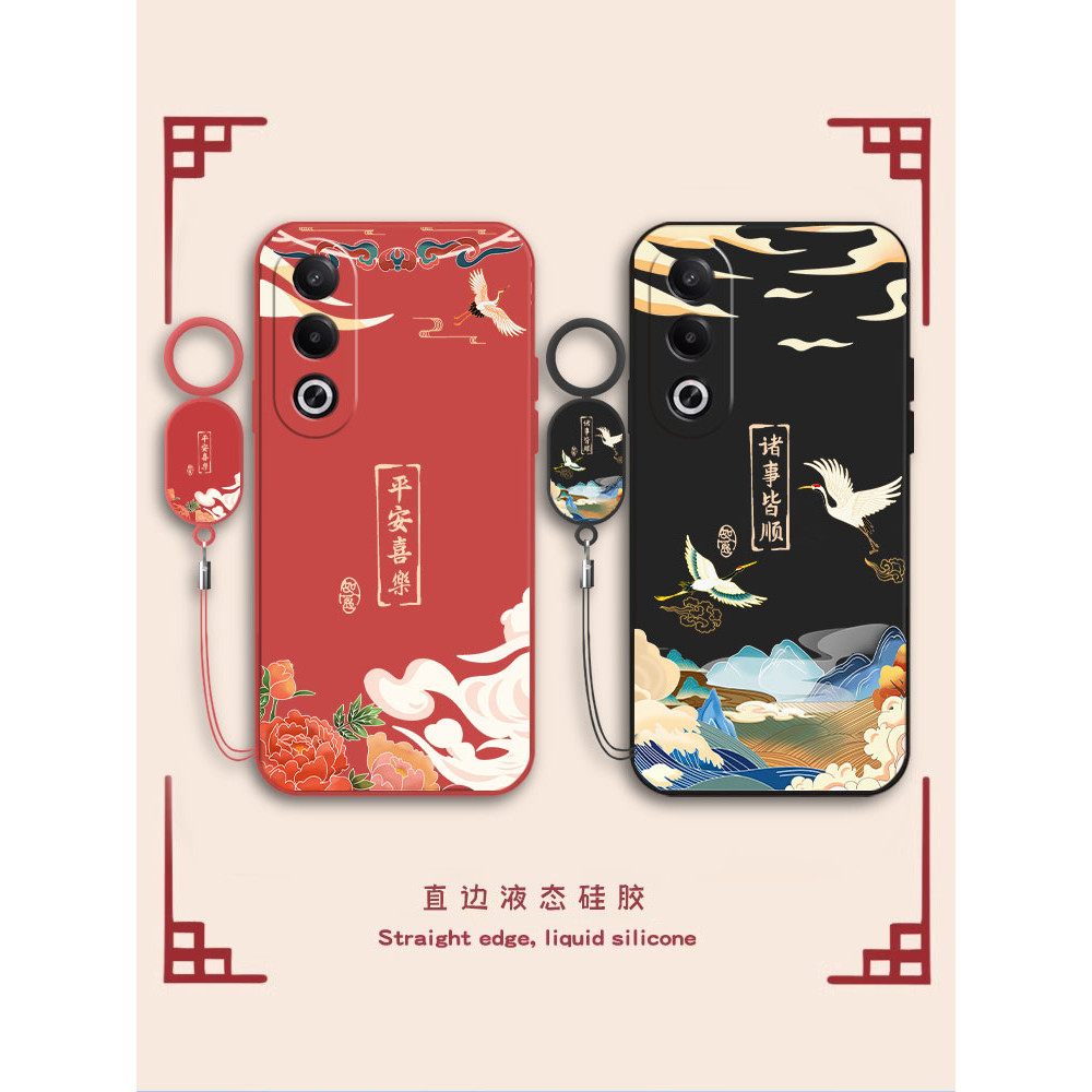 oppo a3x เคส ฟิล์ม oppo a3x เหมาะสําหรับ OPPOA3x เคสโทรศัพท์ OPPO สไตล์ใหม่ A3X5G ป้องกัน OPPOAX กรณ