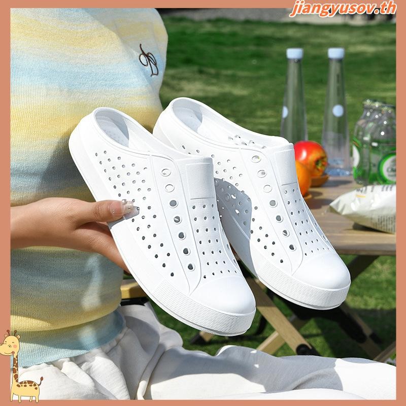 Wnc Native รองเท้า รองเท้าพื้นเมือง สําหรับผู้ชาย ผู้หญิง รองเท้าแตะ พร้อมฟรี jibbitz